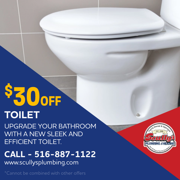 $ 30 off toilet coupon - Scully's Plumbing
